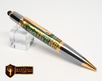 Handmade Circuit Board pen with Stylus