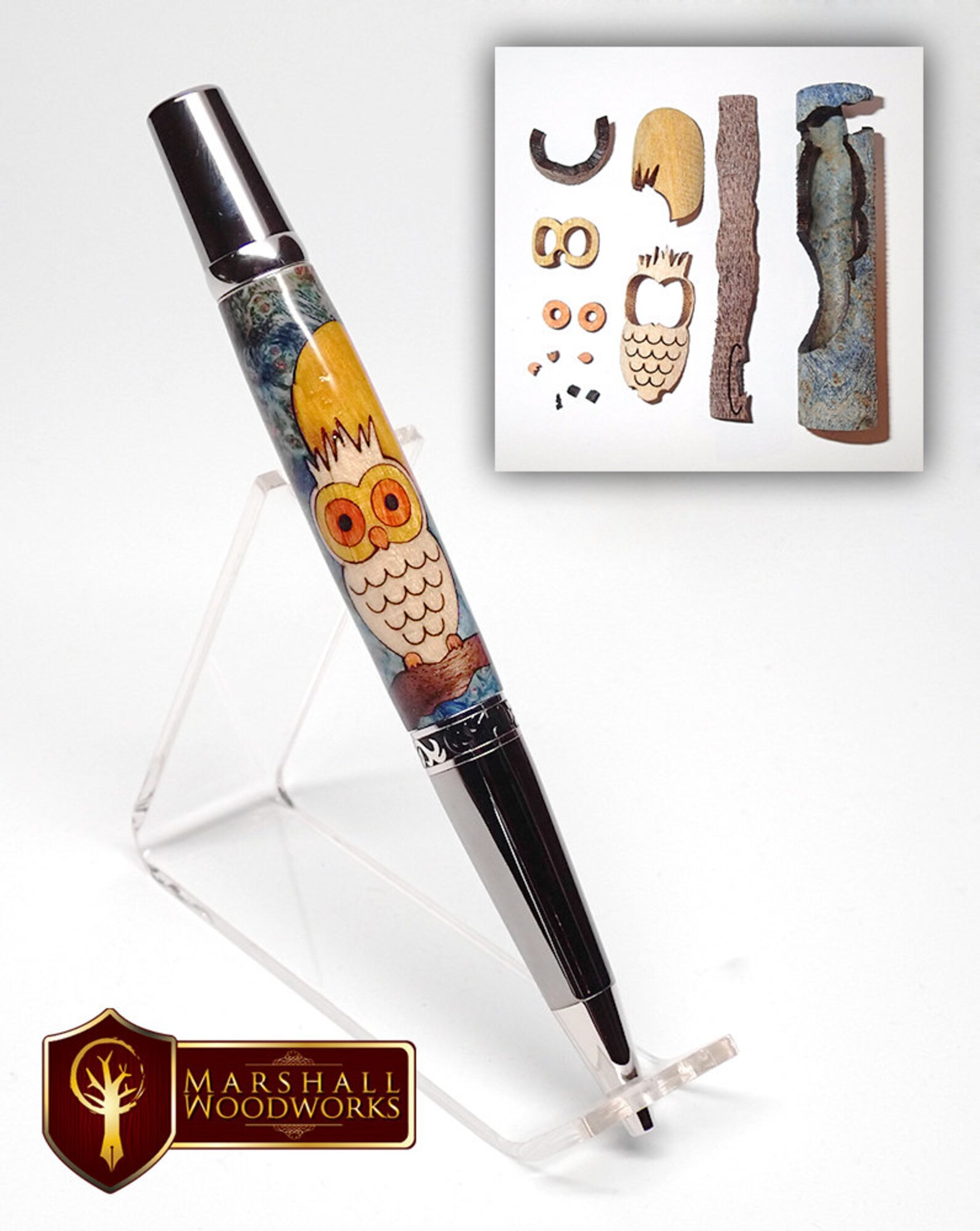 Handmade Pen Owl Pen Custom Pen Owl Gift Personalized - Etsy