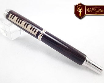 Handmade Piano Rollerball Pen