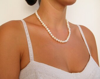 Pearls necklace bride necklace