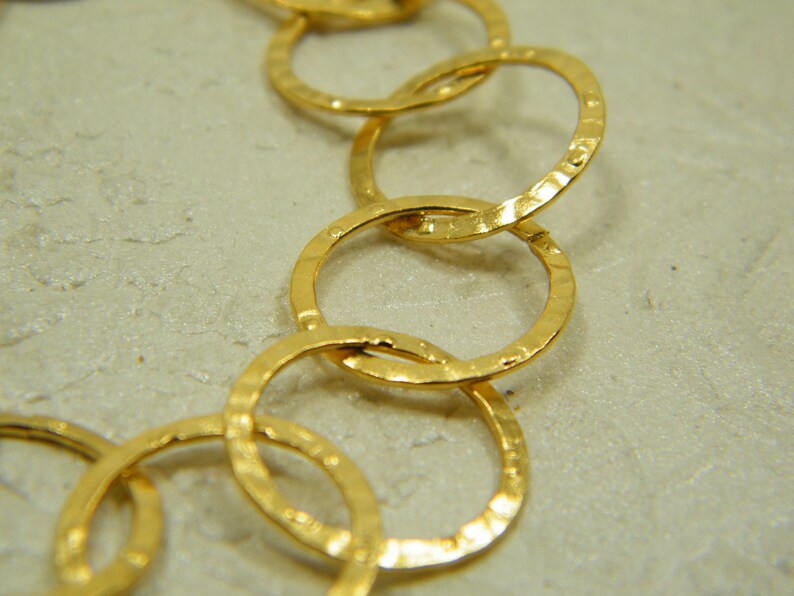 Gold bracelet loops bracelet