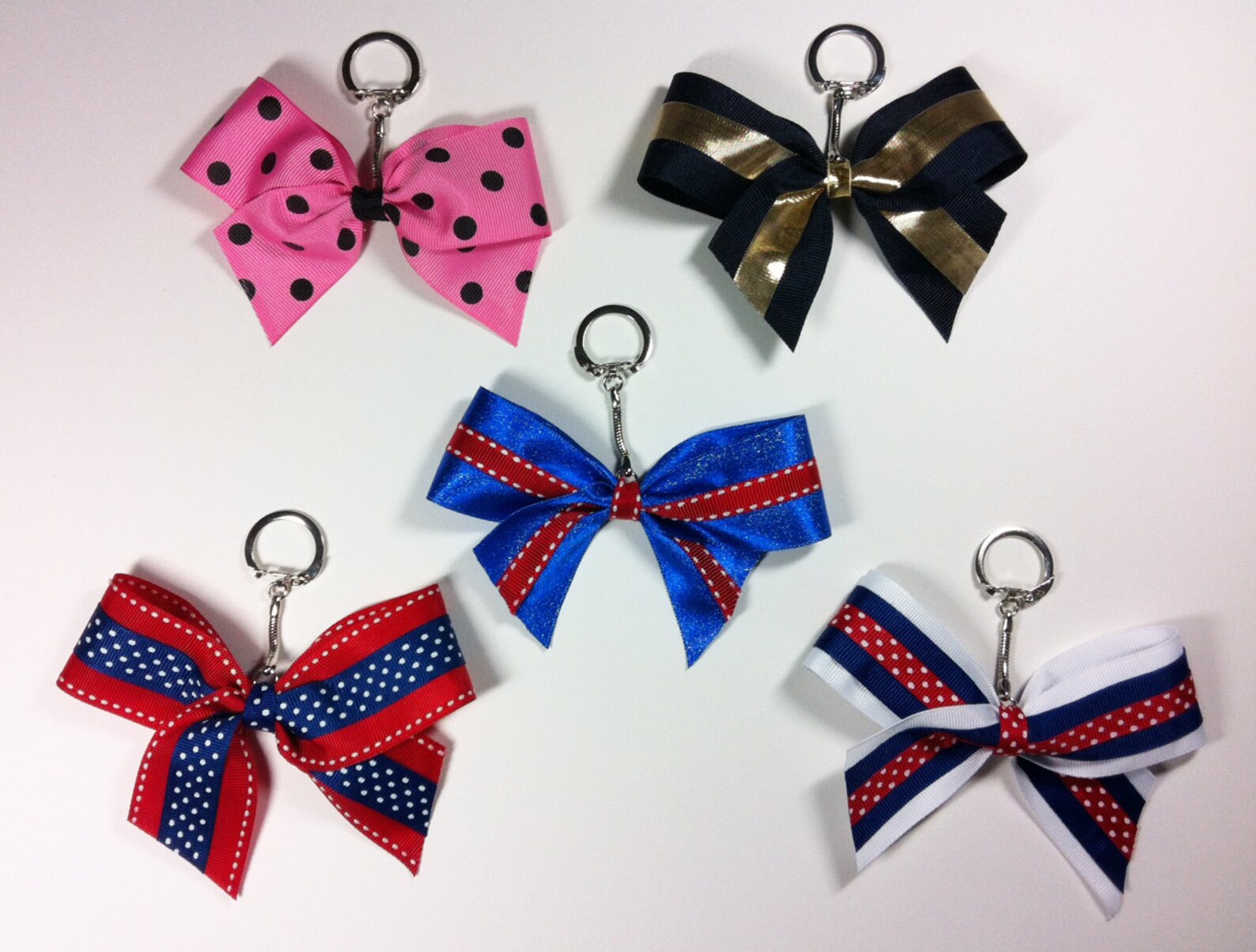 Bow Keychains Etsy
