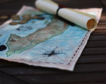 Pirate Map Making Kit