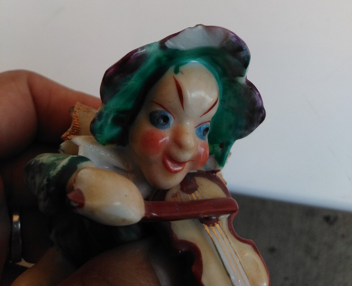 Vintage 3 Pixie Elf Porcelainfigurine OCCUPIED JAPAN Playing Etsy