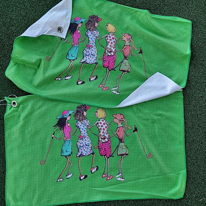 SALE Golf Towel Women Golfers Golf Friends Women's Golf Towel Golf