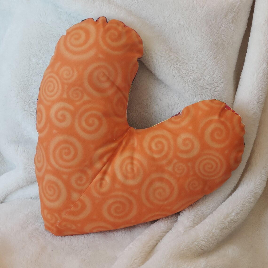 Breast Cancer PILLOW Mastectomy Lg Heart Pillow Breast Surgery Cushion