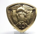 Western Electric 10 Year Service Pin 10K Gold Rotary Telephone