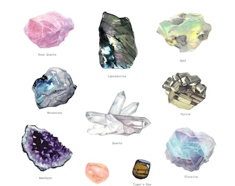 painting with gemstones