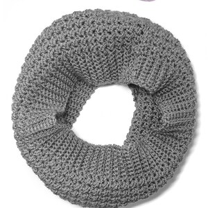 Pattern: Comfy Squares Textured Cowl Crochet Pattern PDF (Cowl Crochet Pattern by Little Monkeys Crochet) Cowl Crochet Pattern Easy Cowl