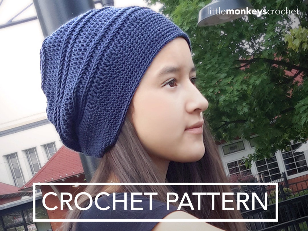 Slouch Hat Crochet Pattern: South Haven Slouch Crochet Pattern PDF ...
