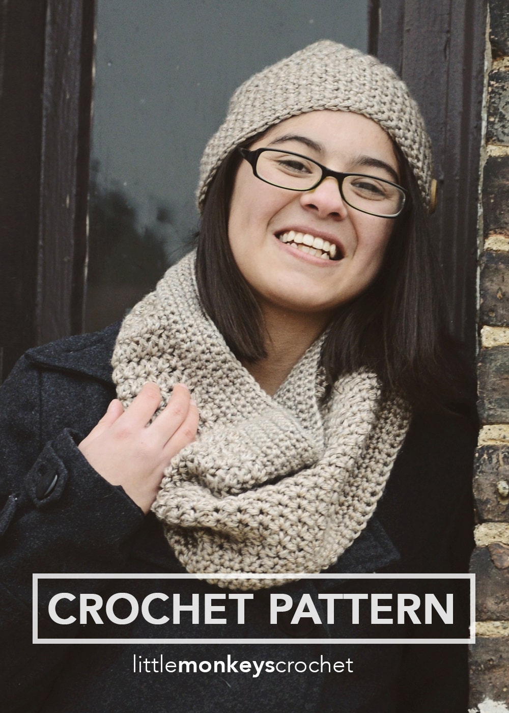 38 Matching Crochet Pattern Sets for Your Next Project 35 Crochet Pattern Slouch Hat and Cowl Set