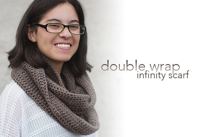 30 Crochet Scarf Ideas: Stylish Patterns for Skinny, Chunky, Cowl, and Wrap Looks 19 Double-Wrap Infinity Scarf Pattern