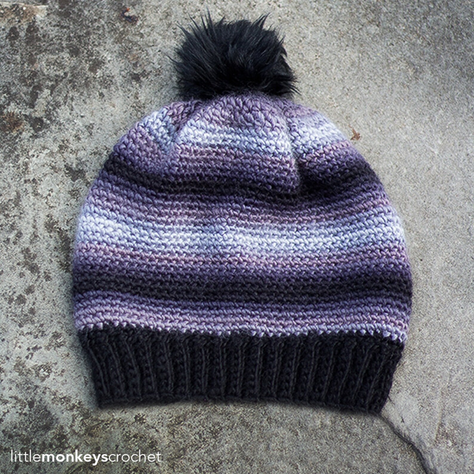 Slouchy Hat Crochet Pattern PDF (sophia Slouch Hat Crochet Pattern by ...