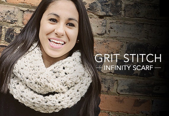Crochet Pattern Chunky Infinity Scarf (infinity Scarf Crochet