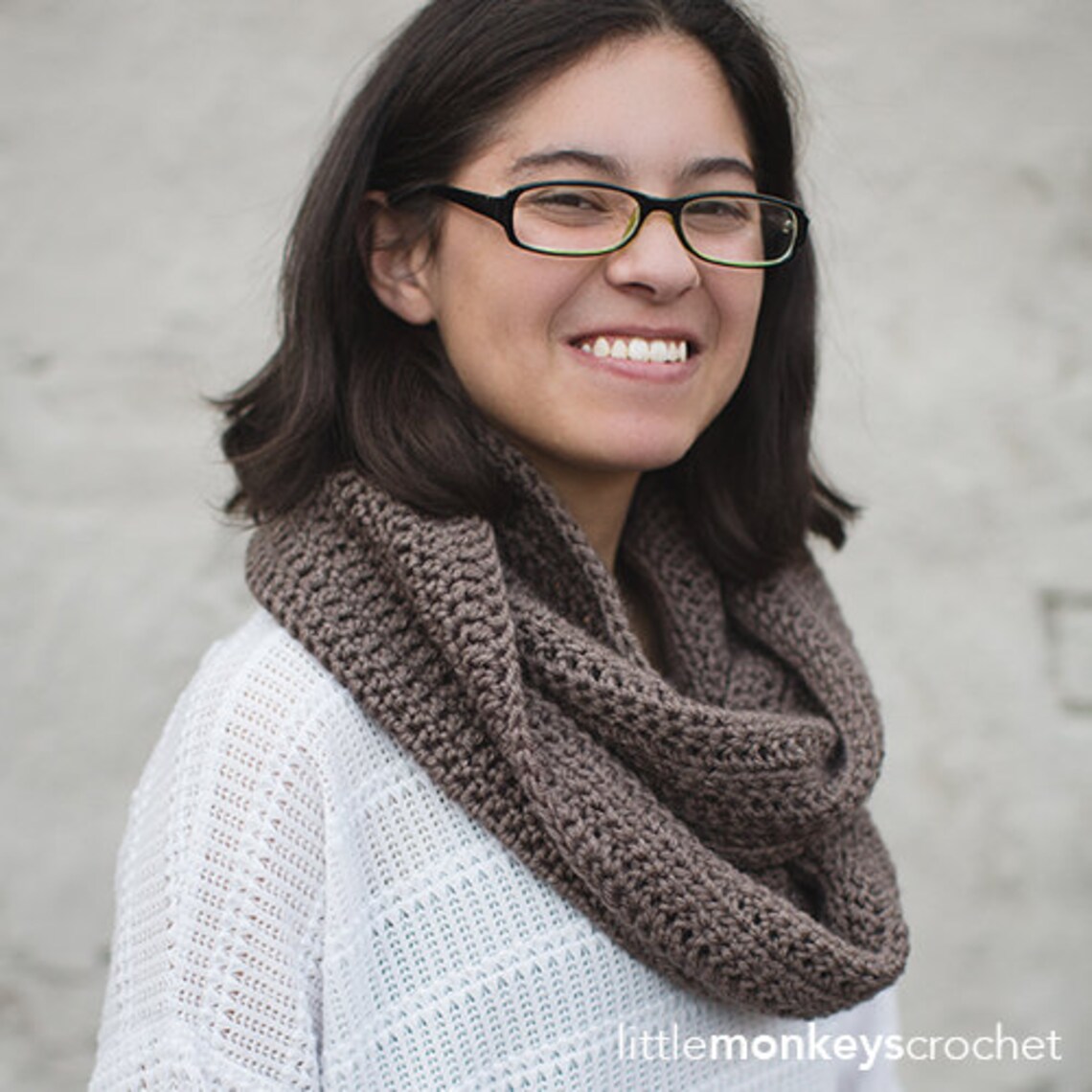 Crochet Pattern Doublewrap Infinity Scarf infinity Scarf Etsy