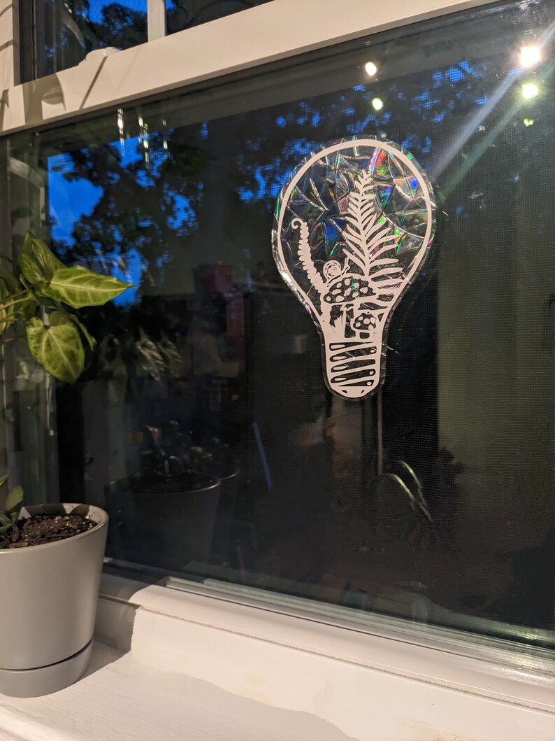 Rainbow Maker Suncatcher Window Cling Reusable Sun Catcher Etsy