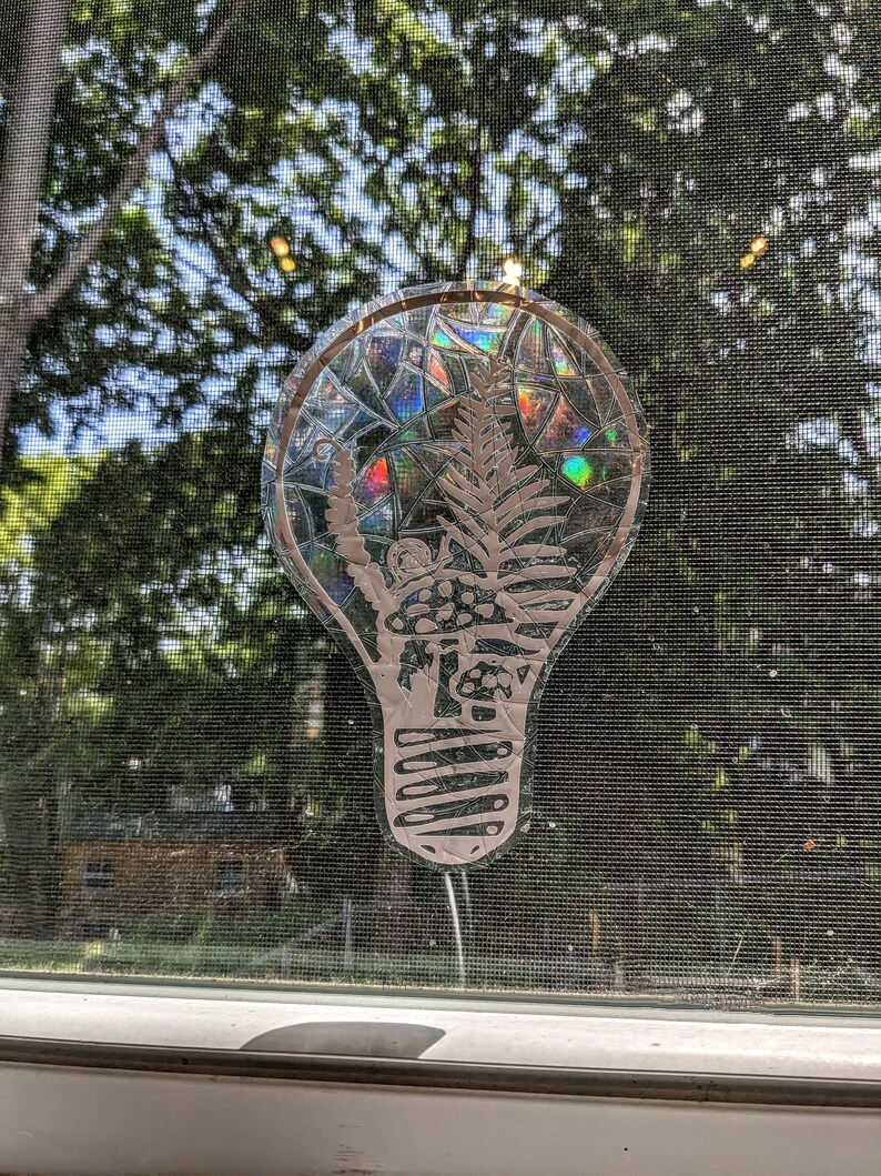 Rainbow Maker Suncatcher Window Cling Reusable Sun Catcher Etsy