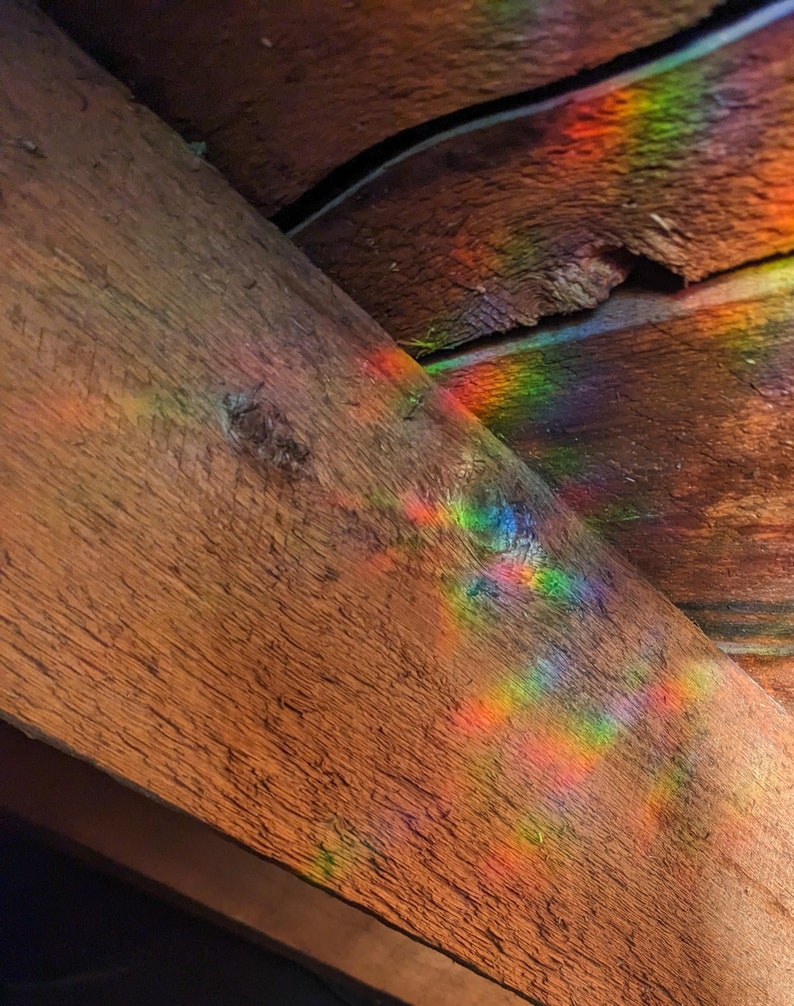 Rainbow Maker Suncatcher Window Cling Reusable Sun Catcher Etsy