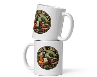 Duck Around & Find out - Mug Goose Mallard | Mug en céramique humour drôle de chasse de 11 oz