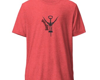 T-shirt humoristique pour adulte - Graphique en tire-bouchon « en spirale »