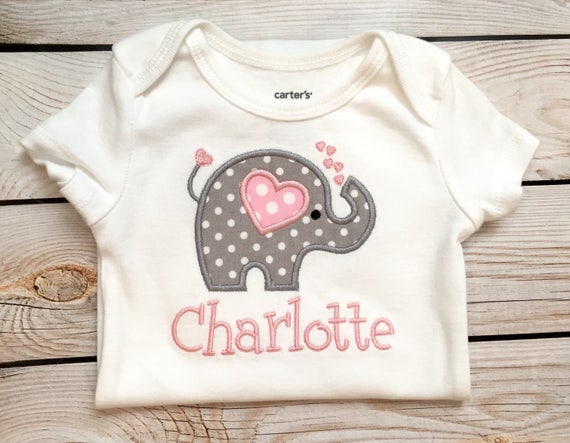 elephant clothes for baby girl
