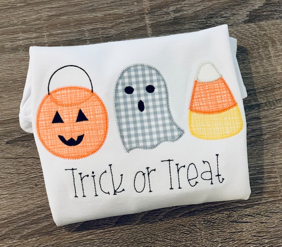 Halloween applique shirt, boys, girls Halloween shirt, pumpkin, candy corn, unisex, personalized, jack o lantern, personalized