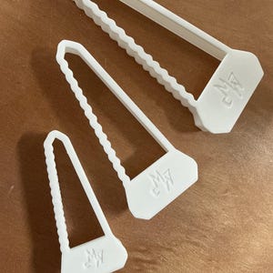 Pottery Stake Cutters | Ceramic Plant Markers | Clay Birthday Candles & Cake Decoration