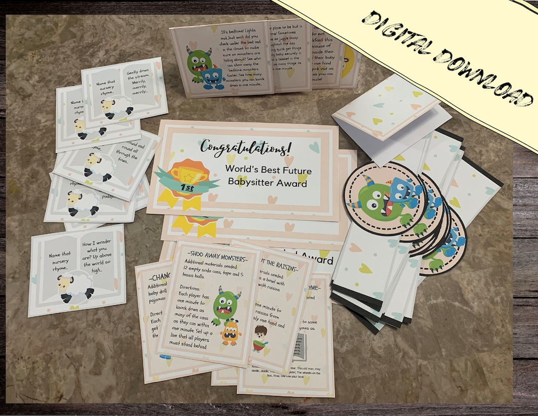 Baby Shower Games, Printables for Baby Shower, Girl Baby Shower, Minute ...