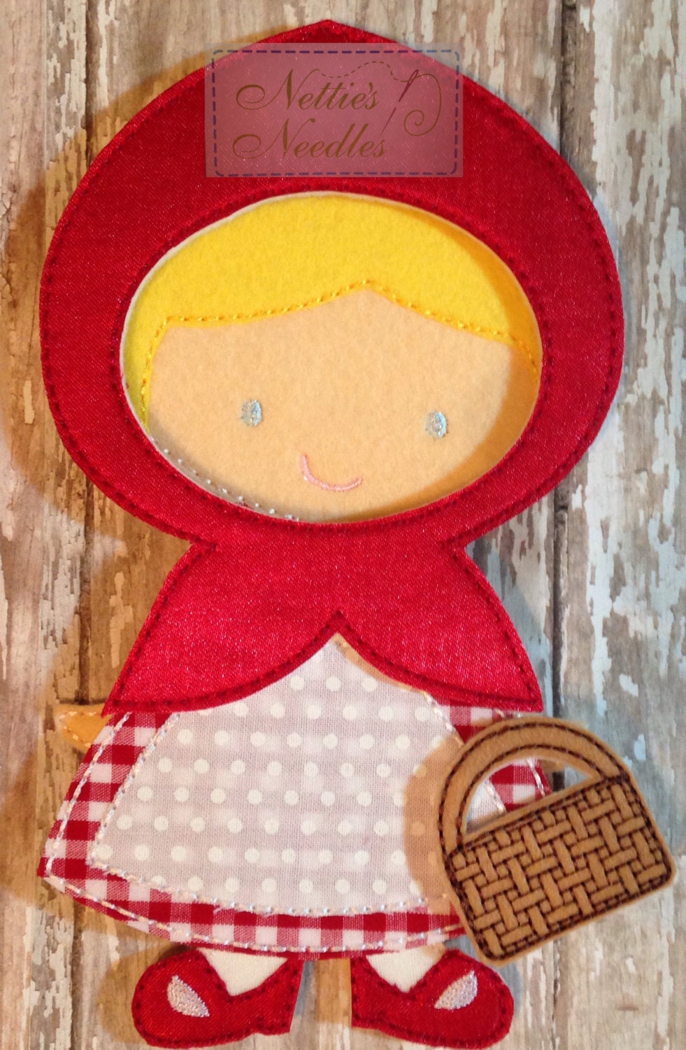 On My Way to Grandma's House: Little Red Riding Hood Felt Doll Outfit ...