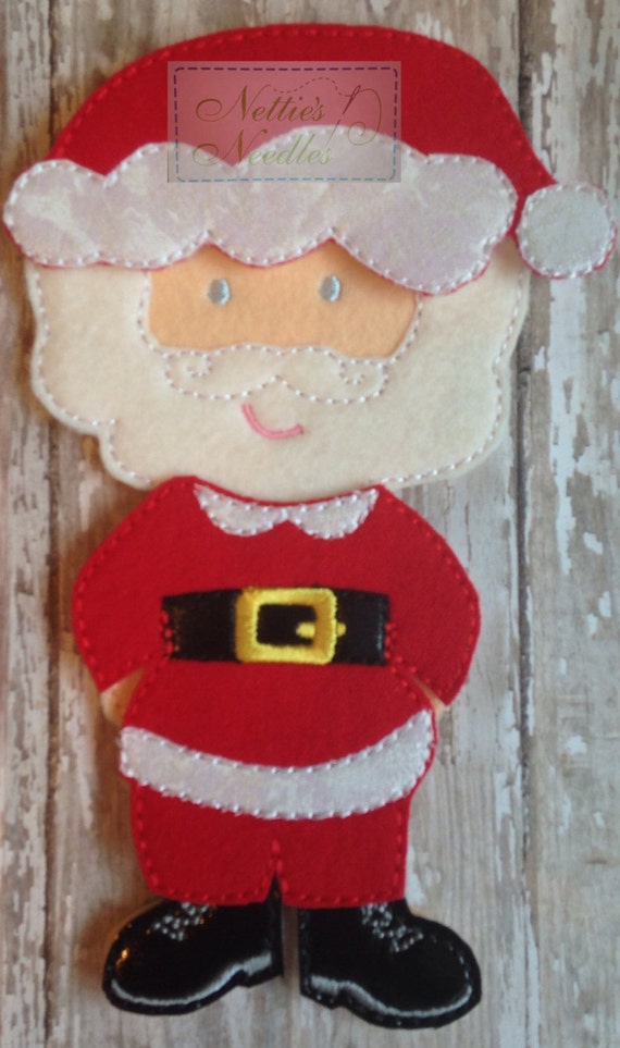 Ho Ho Ho: Felt Santa Doll and Outfit - Etsy Canada