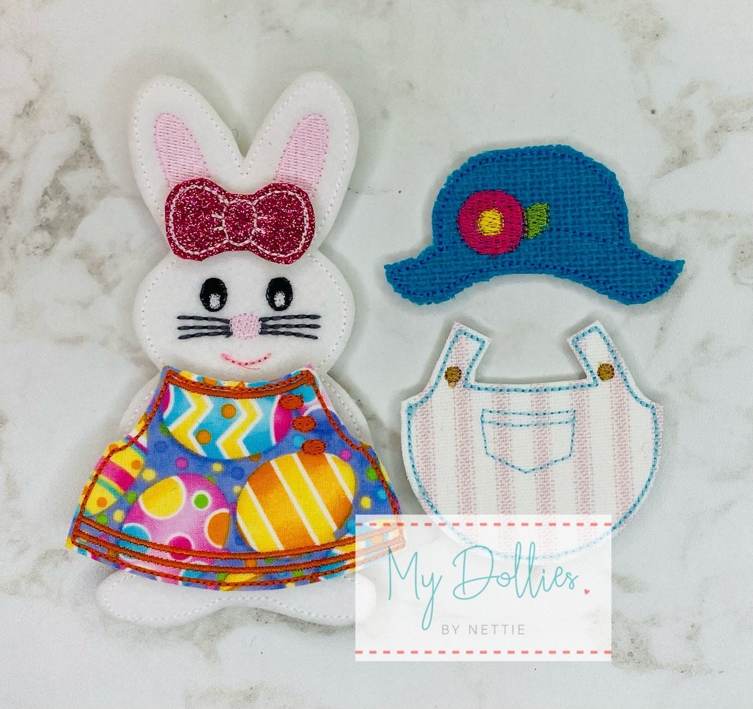 Girl Dress up Easter Bunny Set Etsy