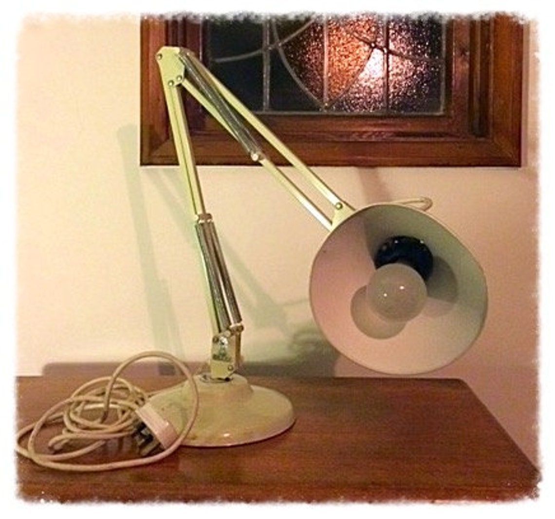 Vintage working 1001 lamps London anglepoise table lamp Etsy
