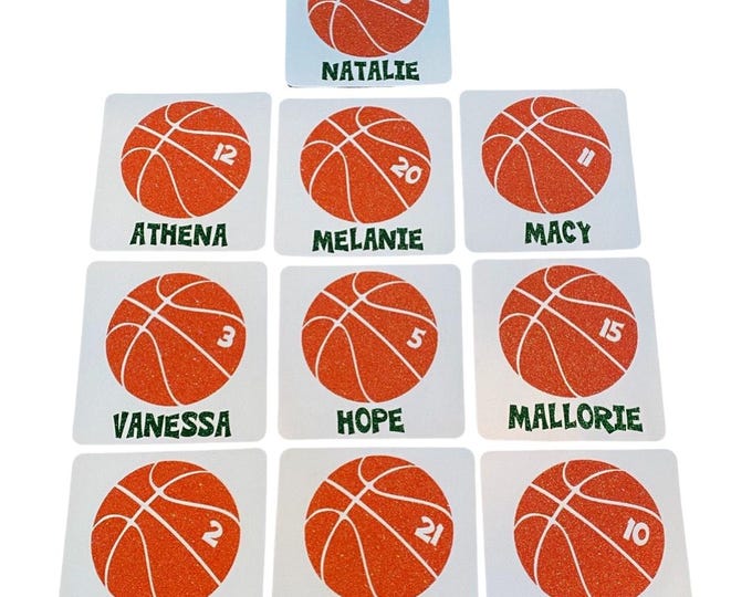 DESIGN YOUR OWN Locker Magnet Decorations Great for high school sports teams | Any Sport Custom Design Girls or Guys | 7.99 per magnet