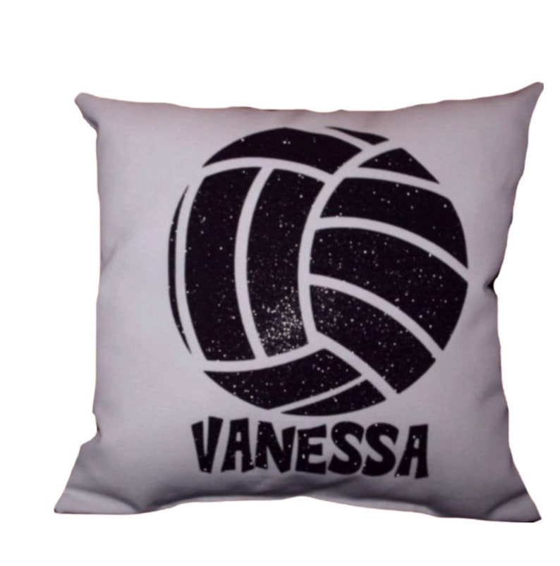 Girls Volleyball Custom Pillow Volleyball Team Gifts for Teenage Girls Senior Night Personalized for High School Athletes Team Discounts image 3