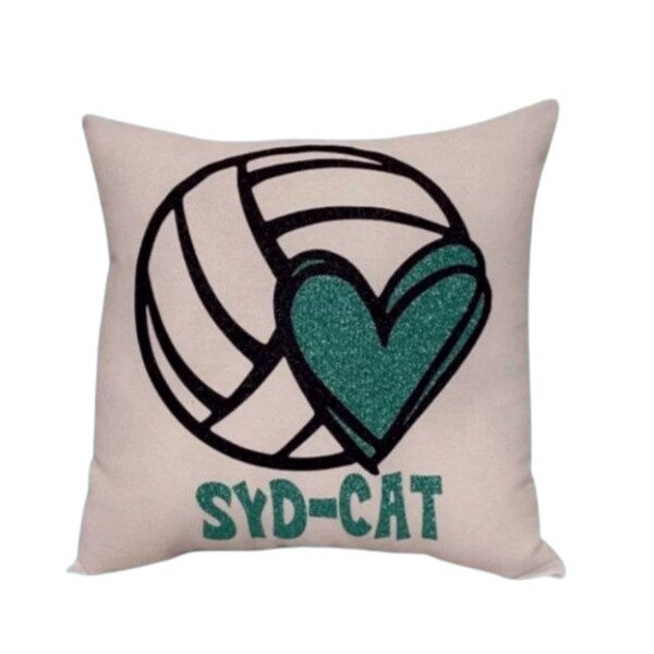 Volleyball Pillows Etsy