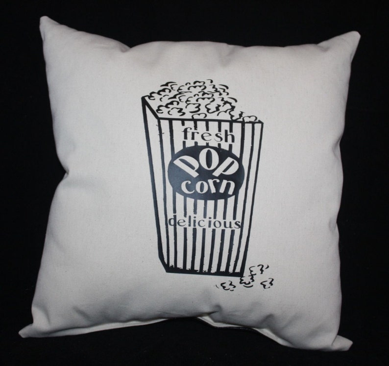 CUSTOM Printed HOME THEATER Pillow Set Personalized With Etsy