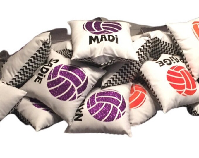 Team Gifts | Sports Gift Recognition | Volleyball Softball Basketball Cheer Dance Swim Soccer Hockey Coach  | **MUST order 6 OR MORE Pillows