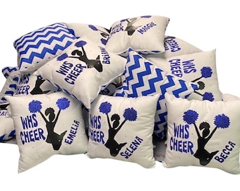 Cheer Squad Gifts for entire group Cheerleader Pillow Room Décor Senior Gift for Team Bulk discount Custom Print Teen Girl Gift Cheer Coach