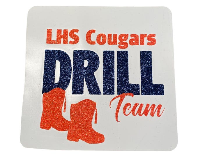 DRILL TEAM Locker Magnet  Drill Dance Cheer Locker Sign Team Gifts Recognition Gift Custom design for Senior Gifts