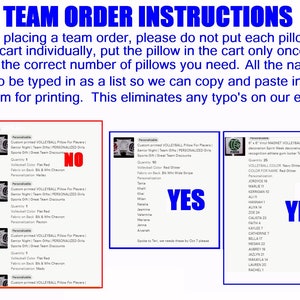 Girls Volleyball Gift Personalized Pillow School Spirit Glitter Volleyball Team Gifts from Volleyball Coach for Senior Night Recognition image 8