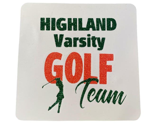 Golfers Locker Magnet Golf Locker Sign Perfect Team Gifts  Recognition Gift Custom Girl or Guy golf design for School Locker Decor