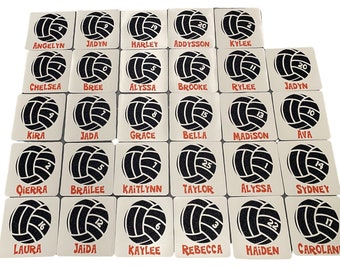 CUSTOM PRINTED Locker Sports Magnets - tell us the sport and together we will design the perfect magnet for your sports team Guys or Girls