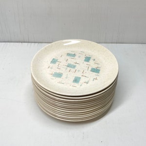 Midcentury Vernon Heavenly Days salad plates, 14 available