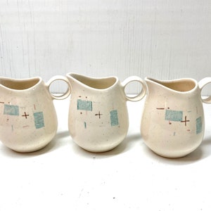 Midcentury Vernon Heavenly Days creamer, three available