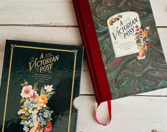 A Victorian Posy - Vintage Book - Floral - Slipcase - Illustrated - Victoriana