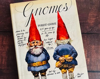 1977 - Gnomes by Will Huygen and Rien Poortvliet - English - First Edition - Hardcover with DJ - Rare