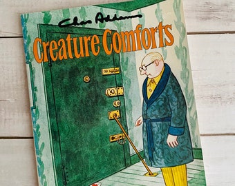 1981 - Creature Comforts by Chas Addams - Vintage Softcover - Art - Vintage Book