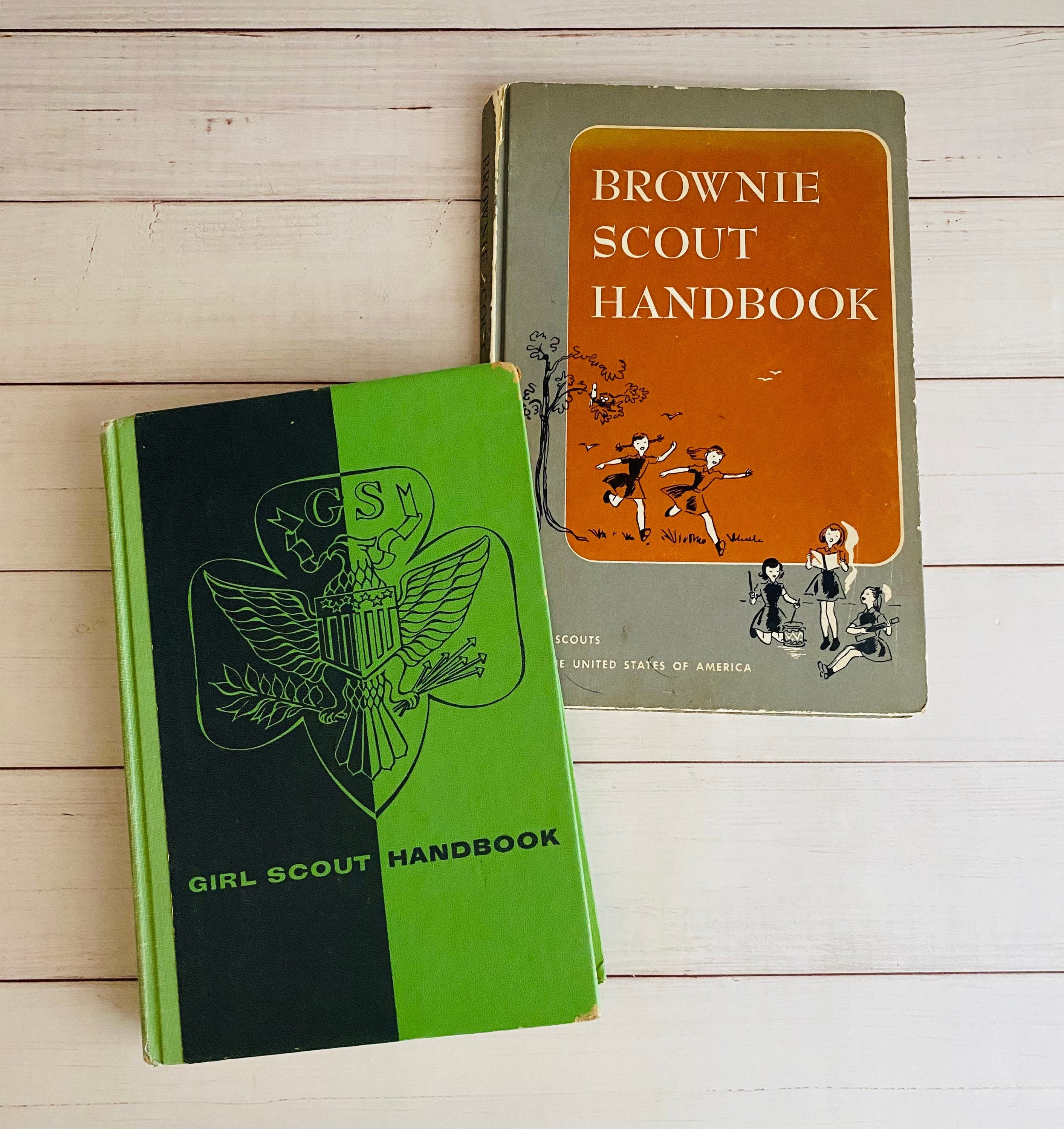 1950's Girl Scout and Brownie Scout Handbooks Vintage Etsy