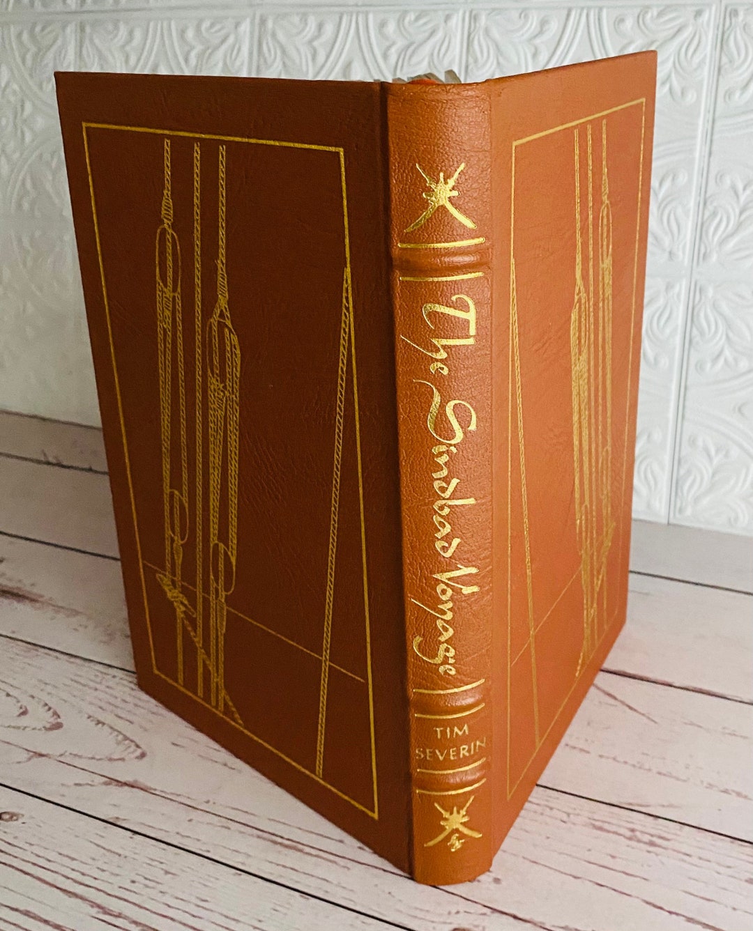 1982 the Sinbad Voyage by Tim Severin the Easton Press Leather-bound ...