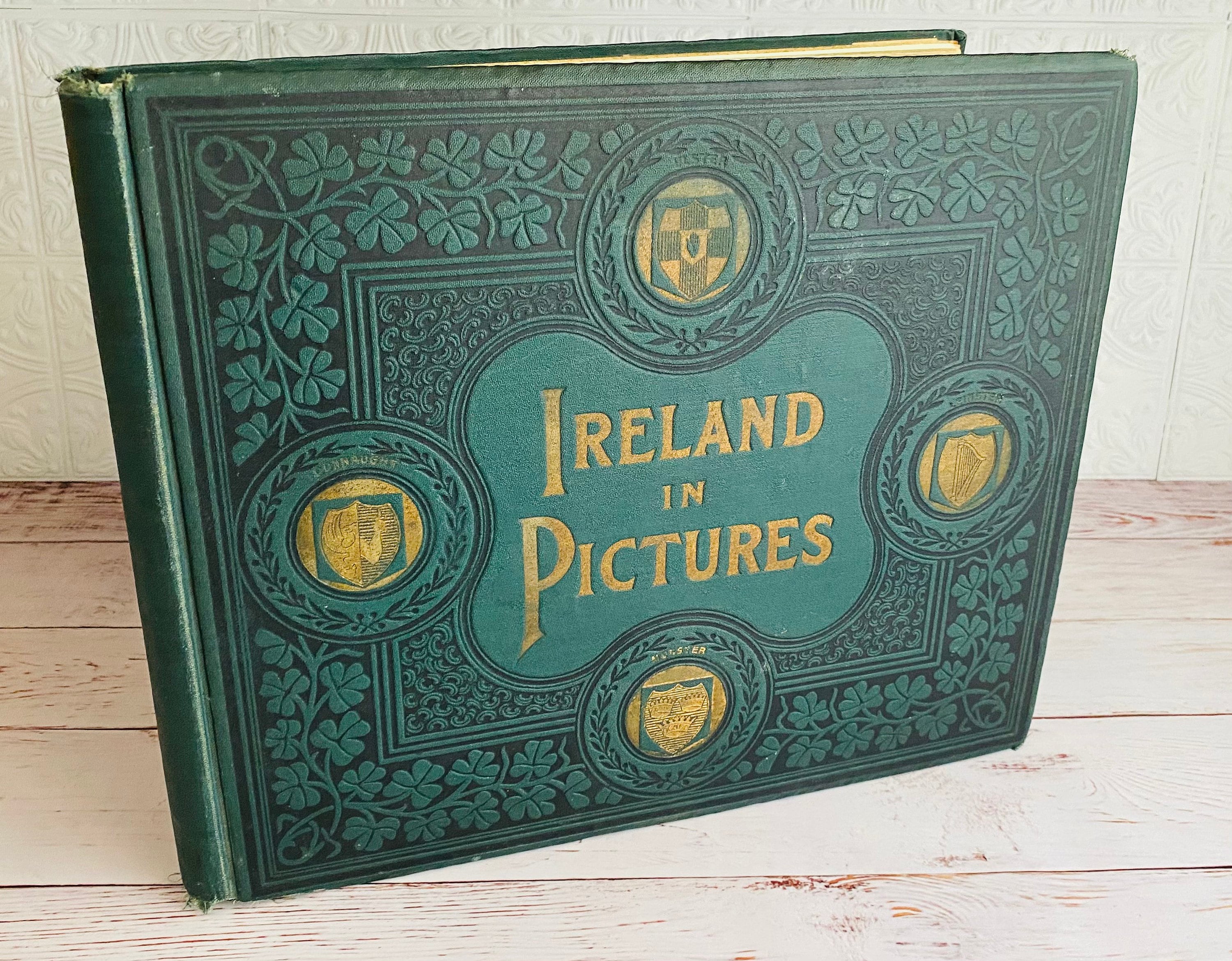 1898 Ireland in Pictures J.S. Hyland Antique Book Etsy
